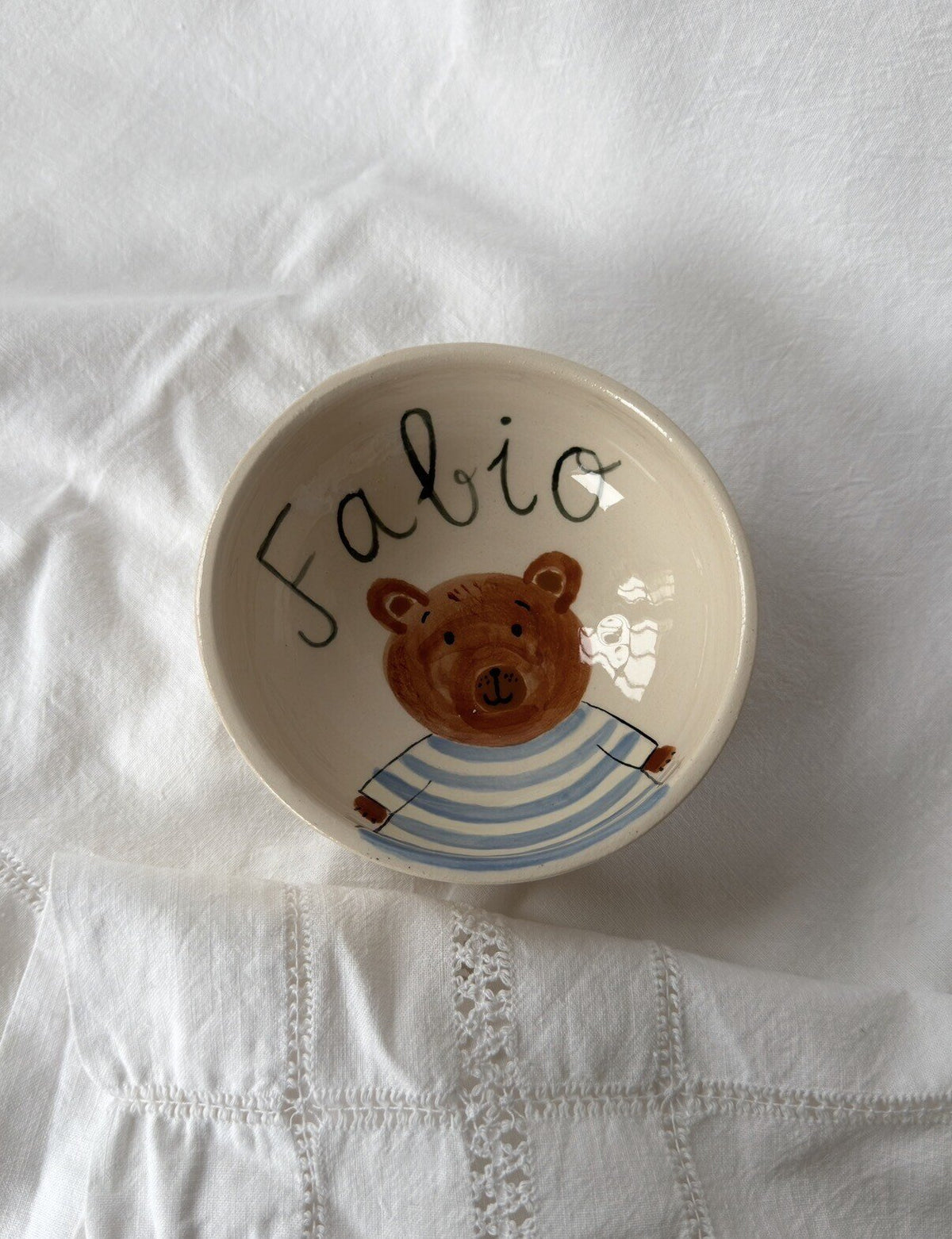 Vajilla infantil personalizada
